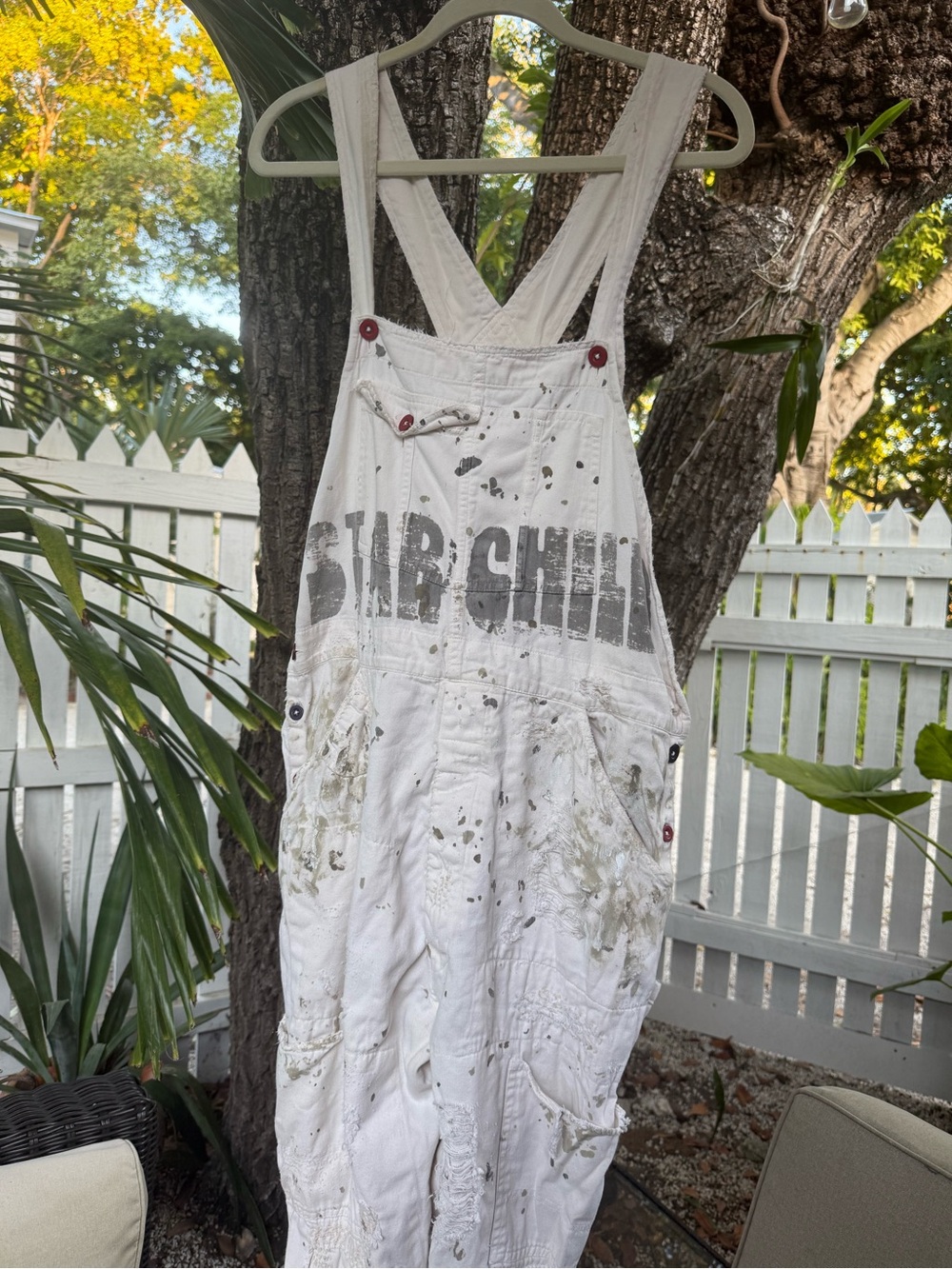 Magnolia Pearl Painter's Overalls with 'STARCHILD' - Picture 10 of 10